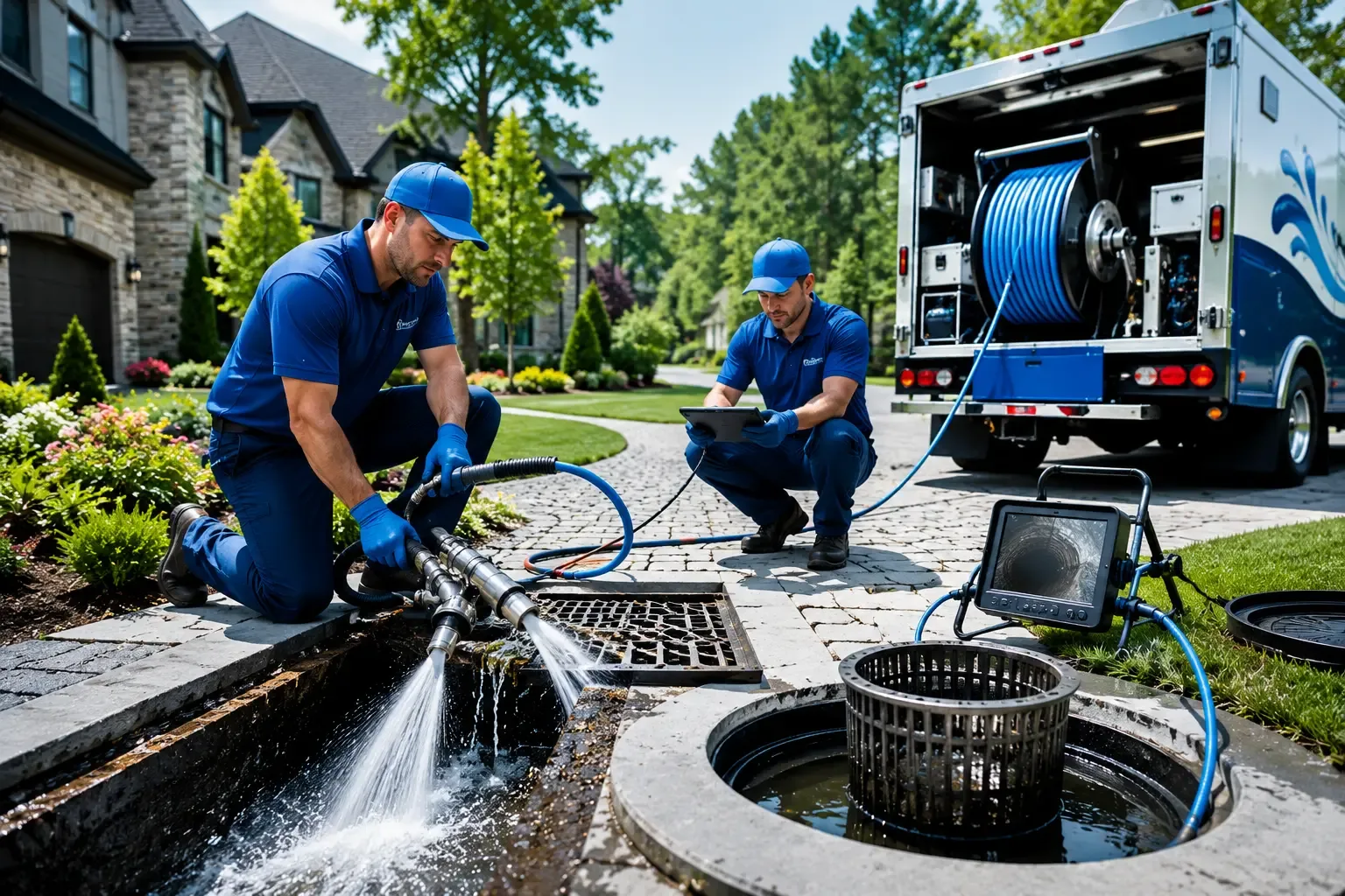 Local outdoor drain cleaning professionals in Loyal, WI
